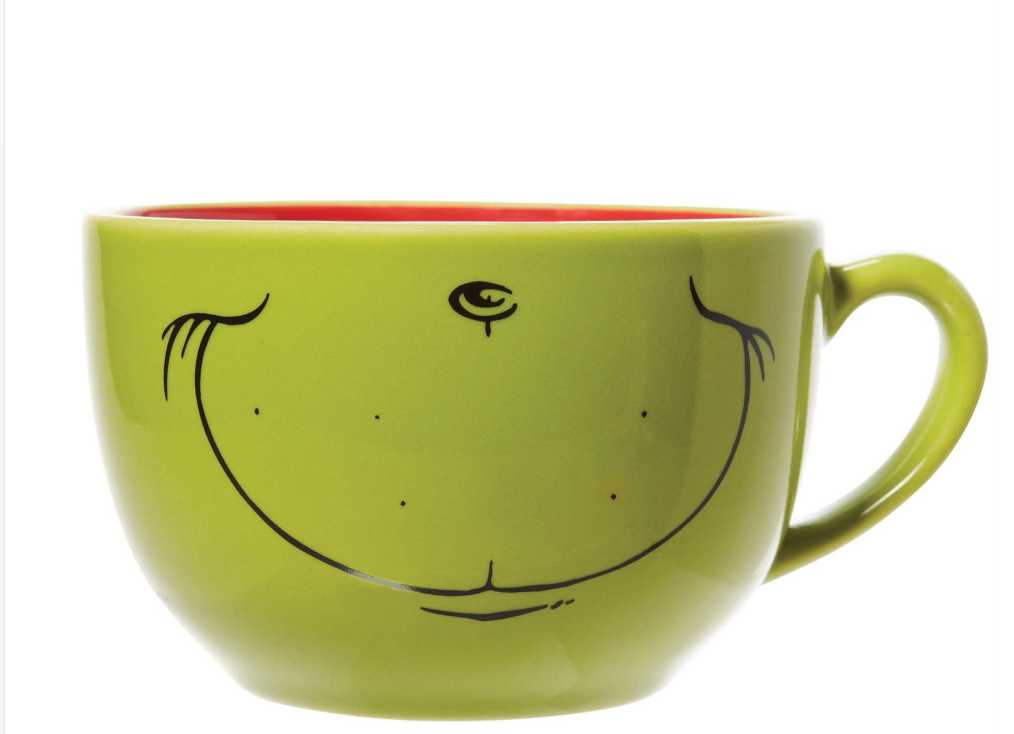 Grinch 18 oz Latte Mug