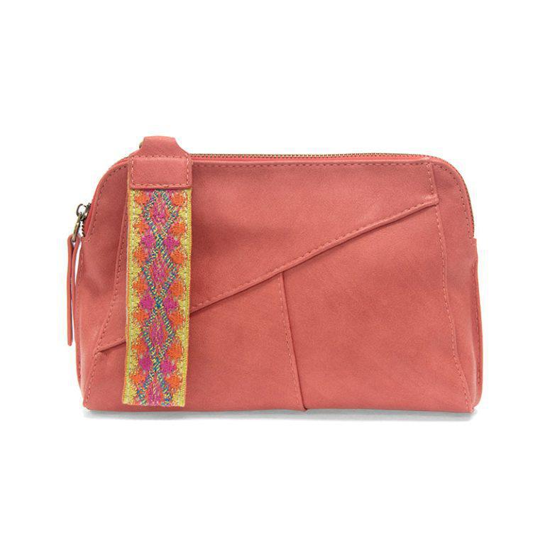 Gigi Crossbody with Woven Wristlet Strap