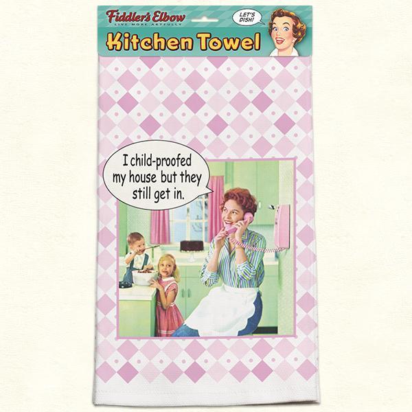 Childproofed The House Tea Towel