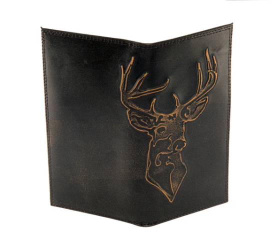 Burnished Antique Brown Roper Wallet