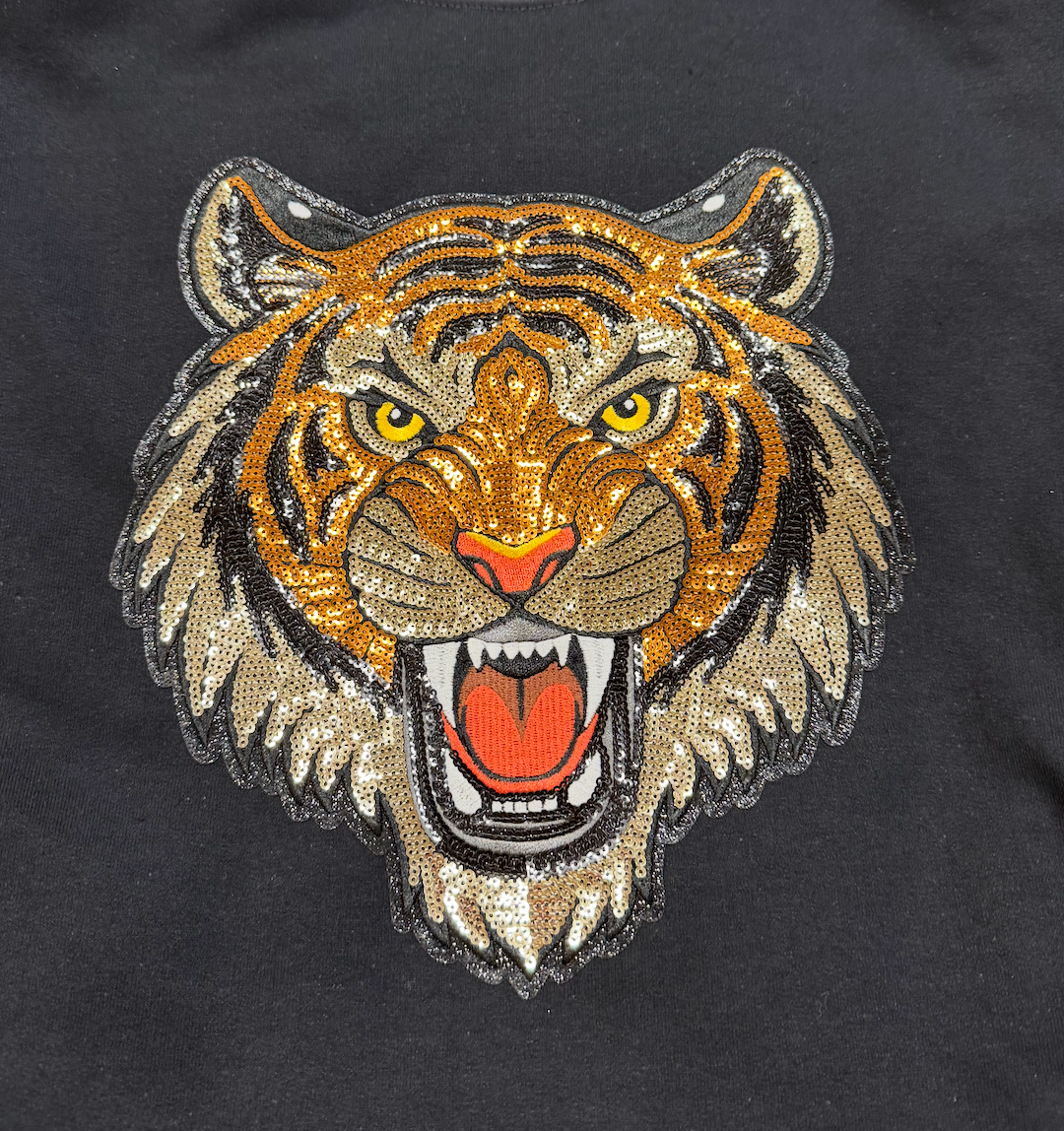 Tiger Patch Sweatshirt