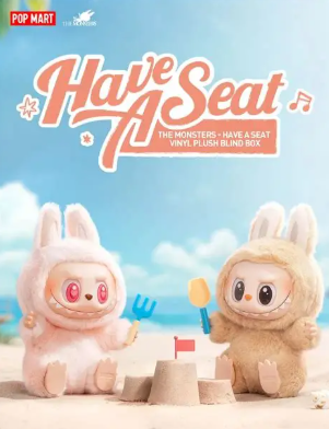 Original POPMART Labubu V2 The Monsters Have A Seat