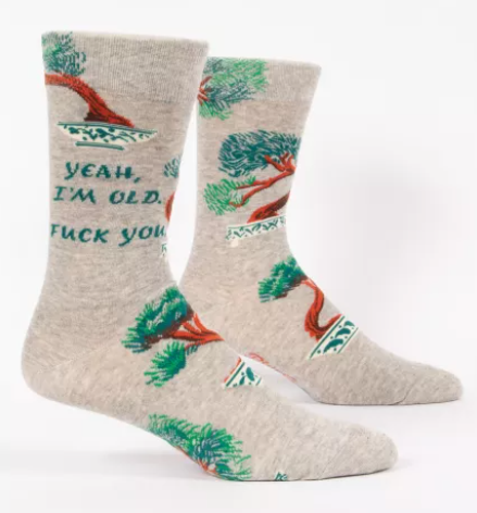 Yeah I'm Old Men's Crew Socks