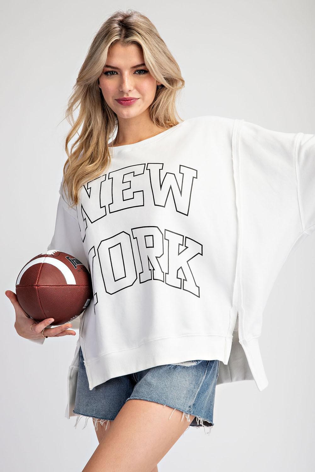 New York Pullover Top