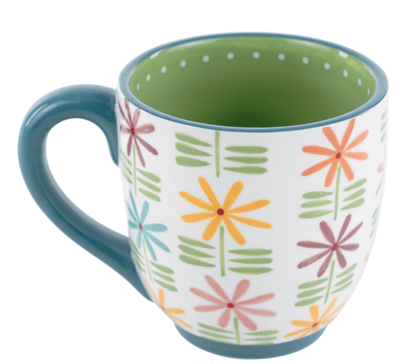 Good Morning Floral Mug