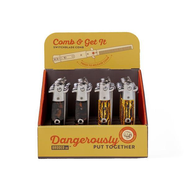Brodeo Drive™ Comb & Get It Switchblade Comb