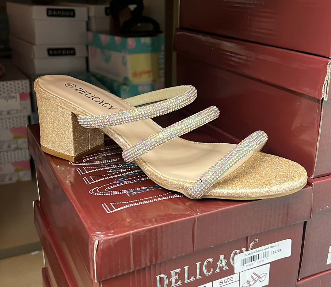 Nataly Champagne Heels