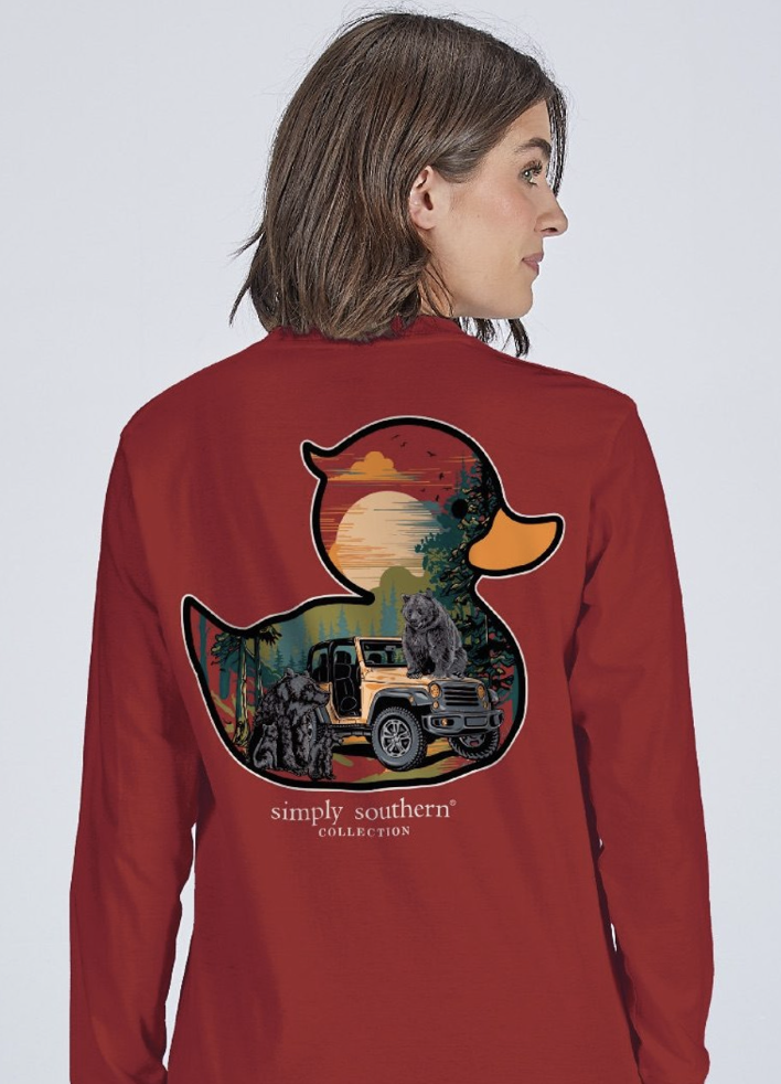 Simply Southern Duck Bears Long Sleeve