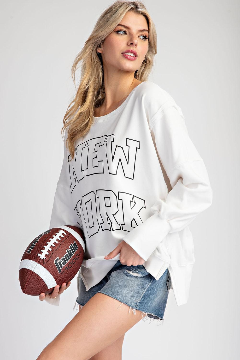 New York Pullover Top