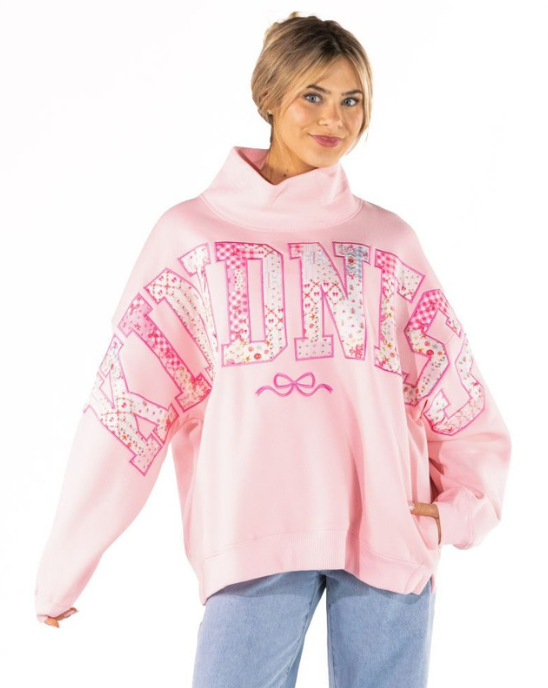 Simply Southern Kindness Mockneck Sweatshirt