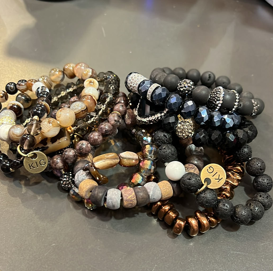 Stone Multi Beaded Bracelet