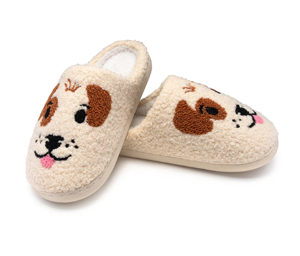 Dog Face Slippers