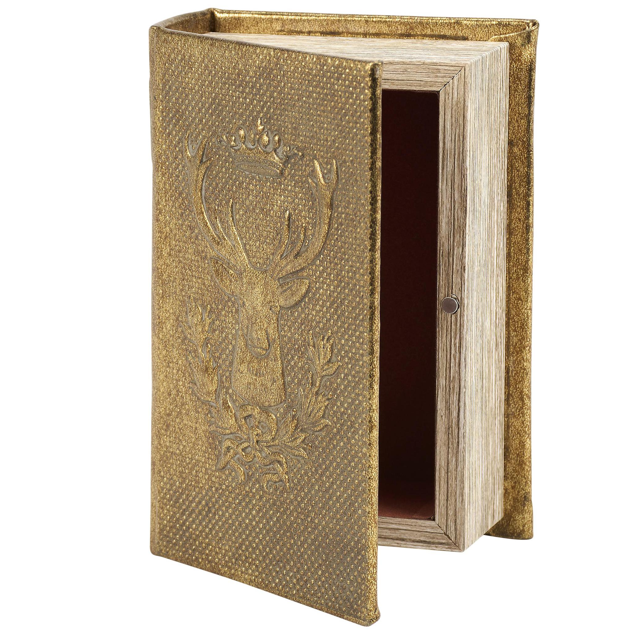 Gold Deer Book Box