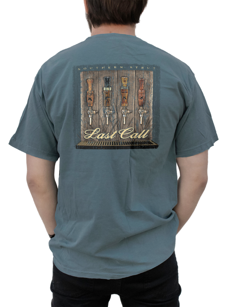 Last Call Blue Tee