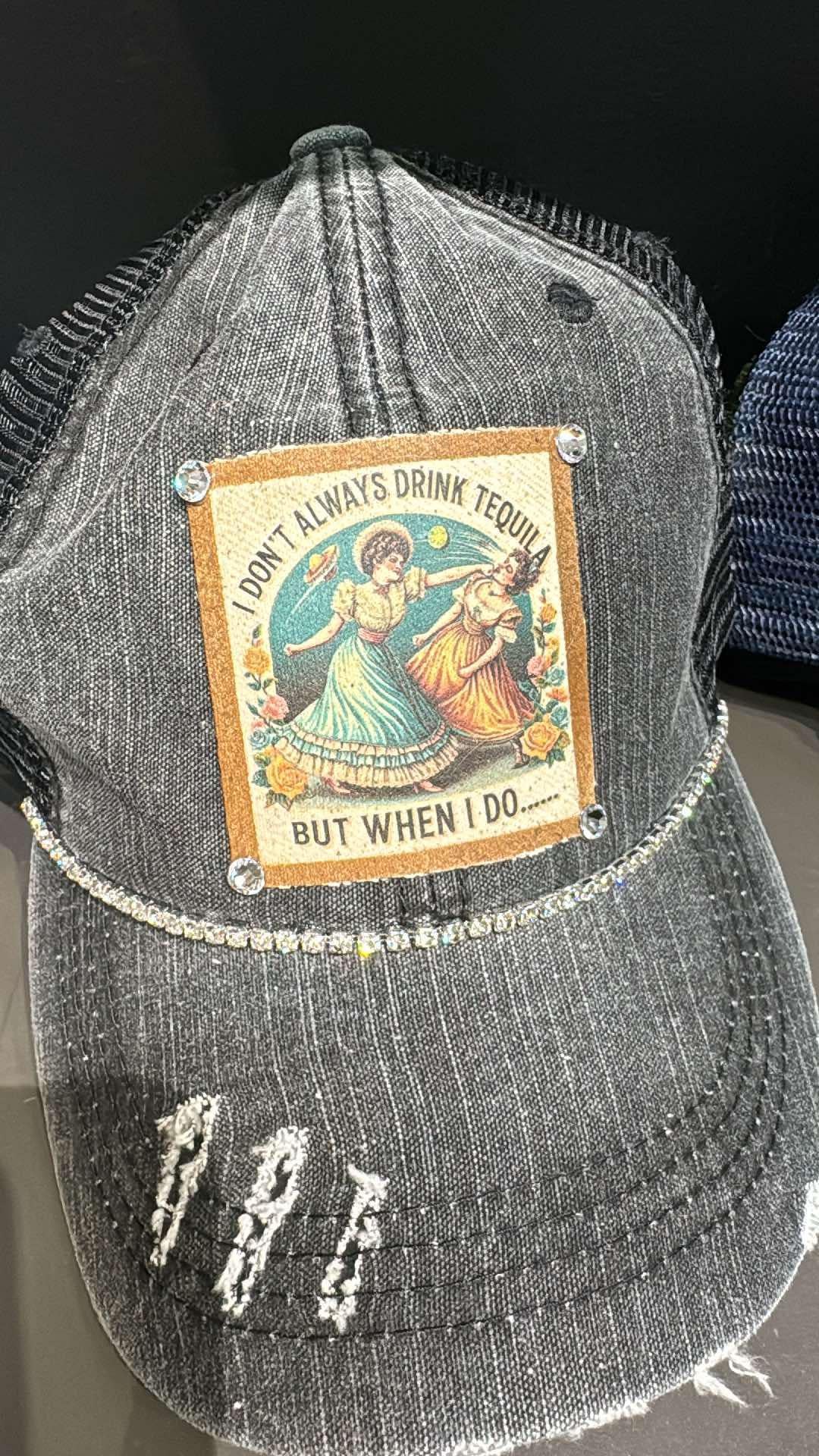 Drink Tequila Bling Hat