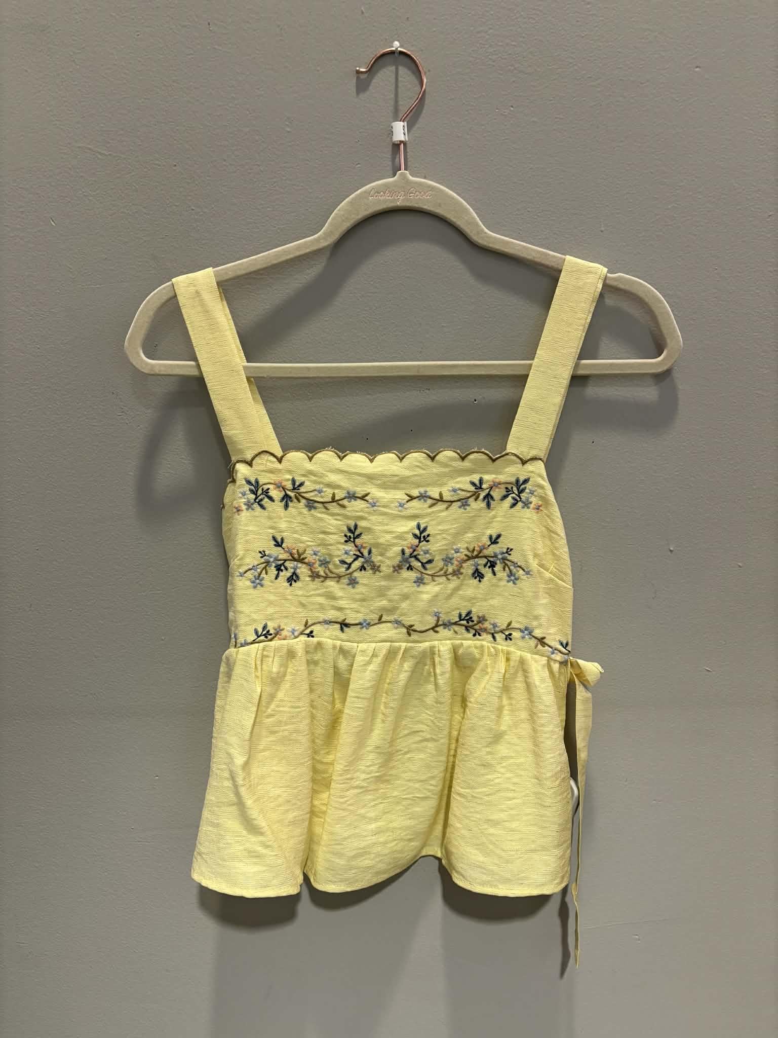 Babydoll Embroidered Top