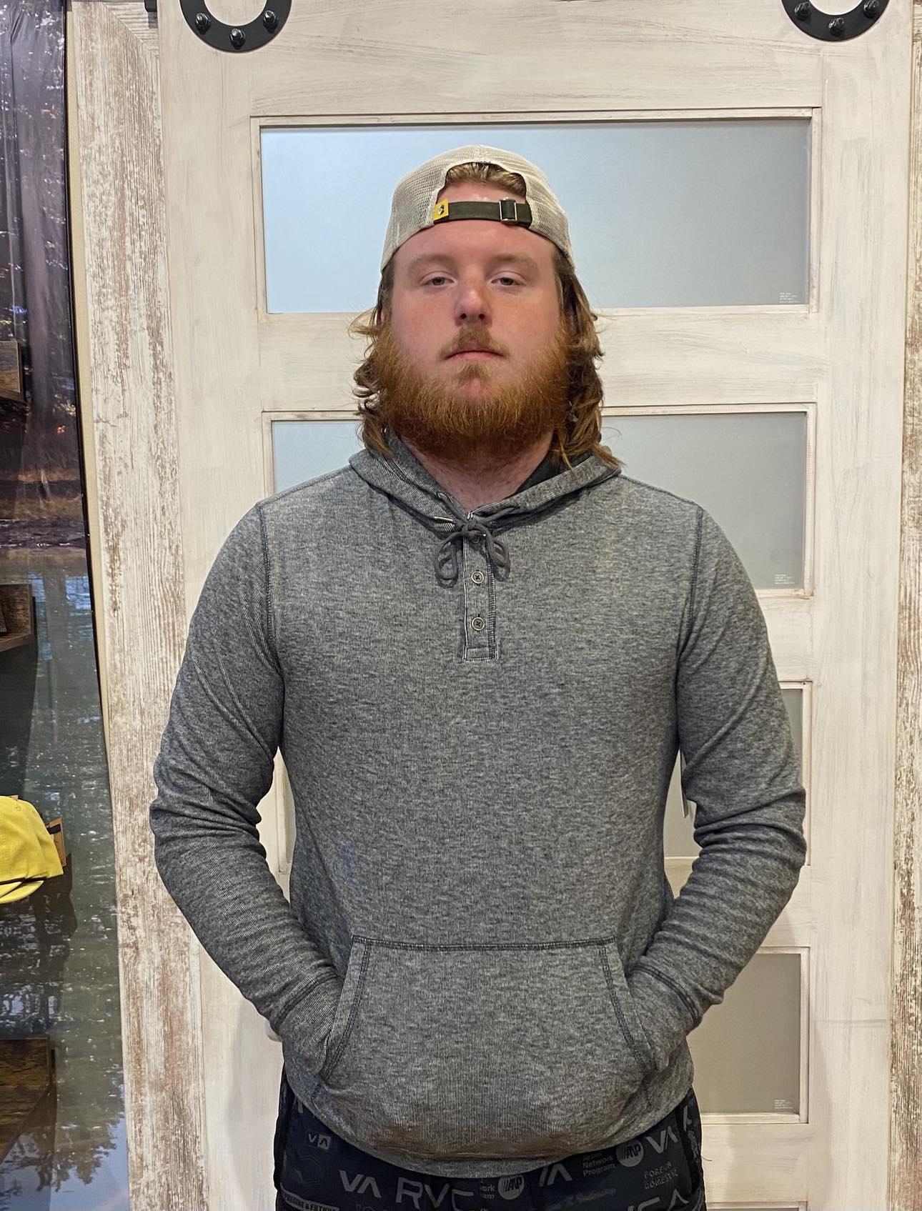 Hero Heathered Henley