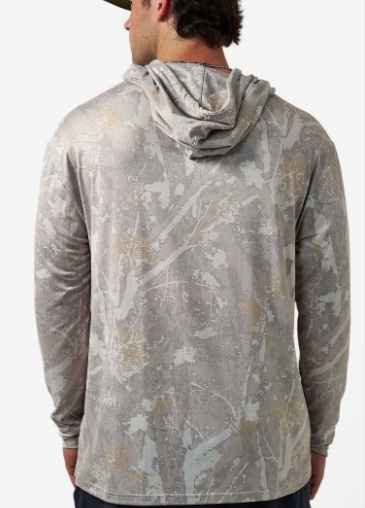 Burlebo - Performance Hoodie - Driftwood Camo