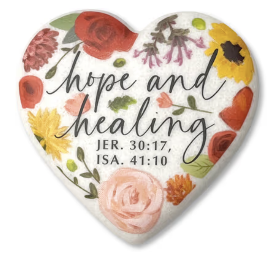 Hope and Healing Heart Stone