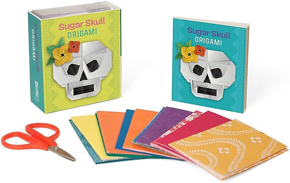 Sugar Skull Origami Kit