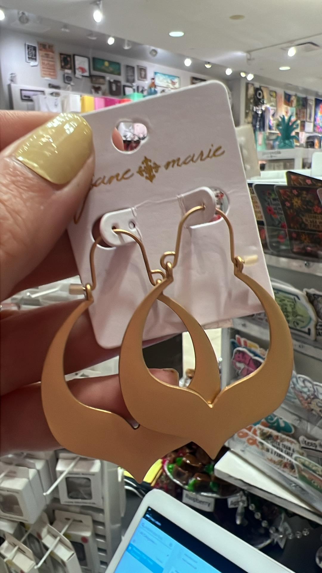 Gold Design Earrings