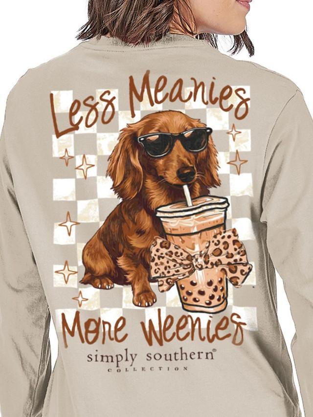 Simply Southern Less Meanies, More Weenies Tee