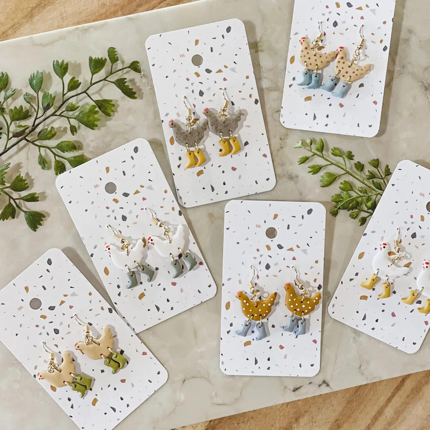 Sydni Carlson Art Chicken Jewelry