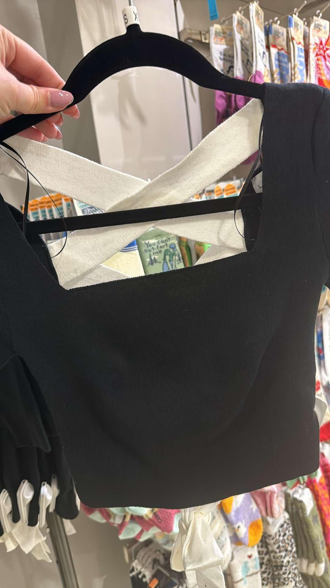 Criss Cross Back Top