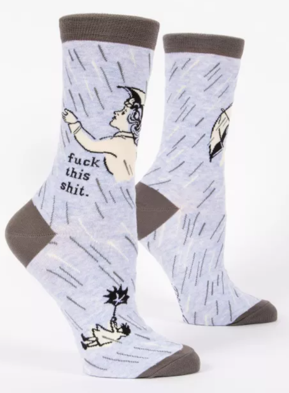 Fuck This Shit Crew Socks