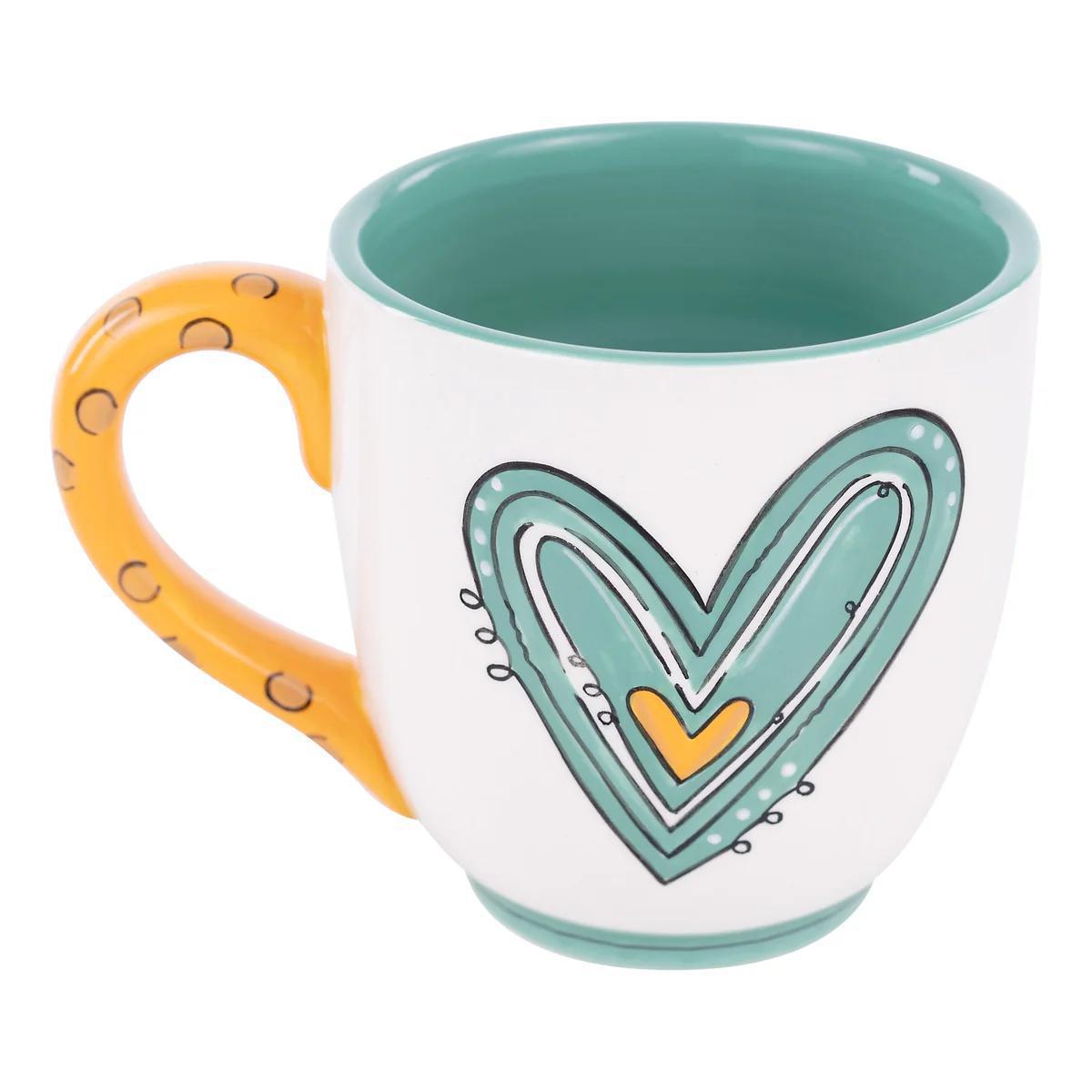 Best Mom Ever Heart Mug