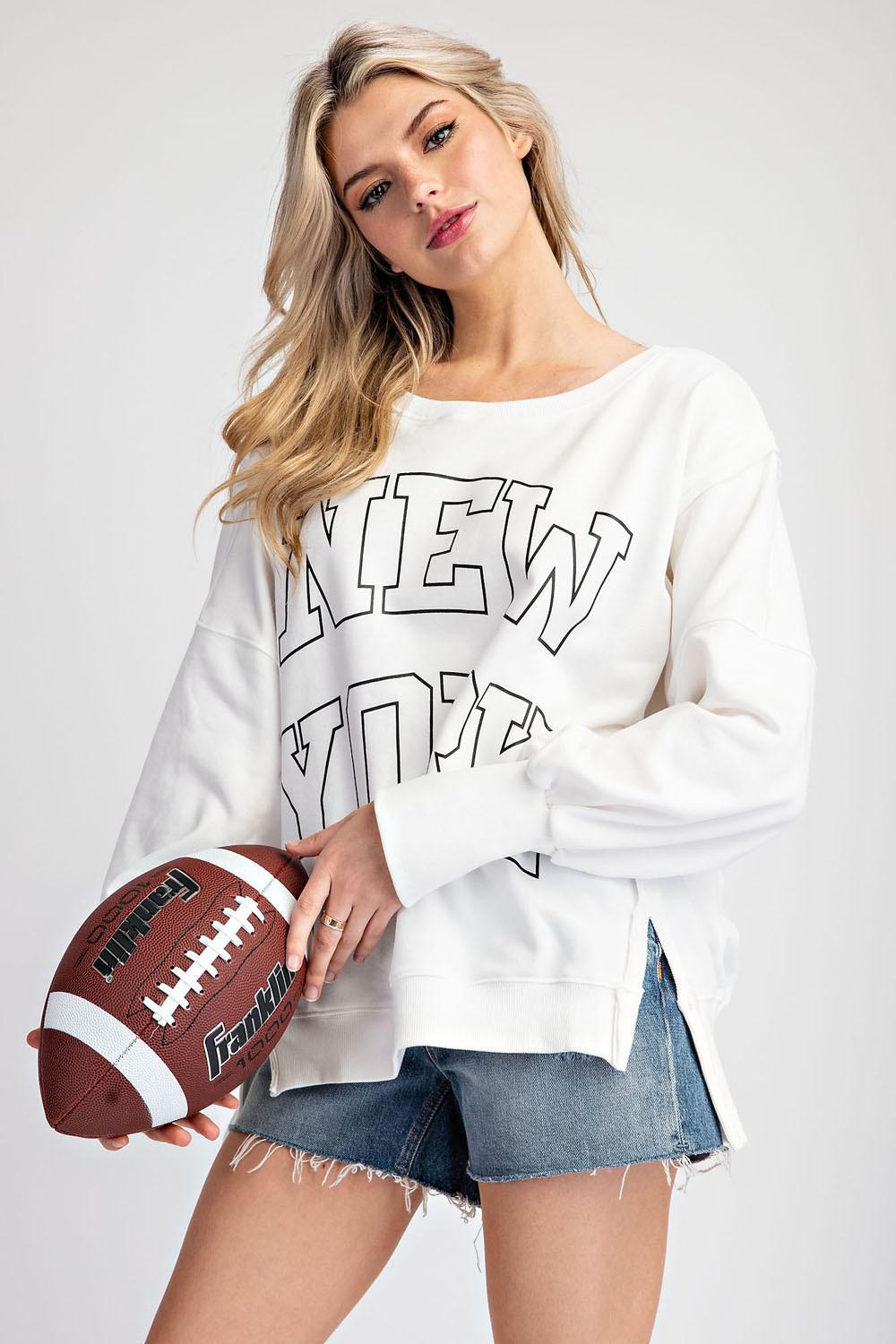 New York Pullover Top