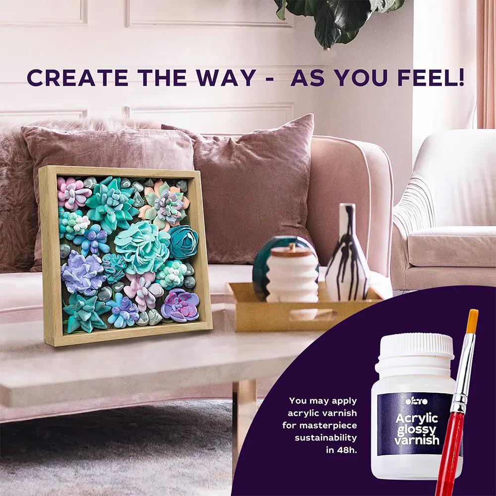 OKTO Sensory Art Wood & Craft Kits