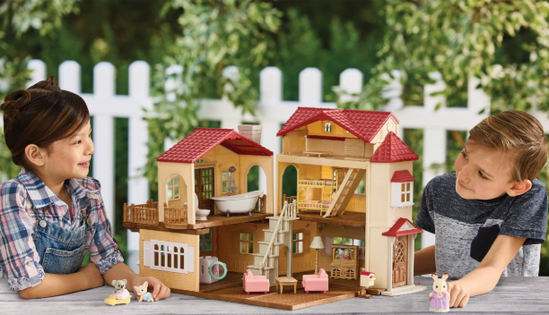 Calico Critters® Red Roof Country Home Gift Set -Secret Attic Playroom