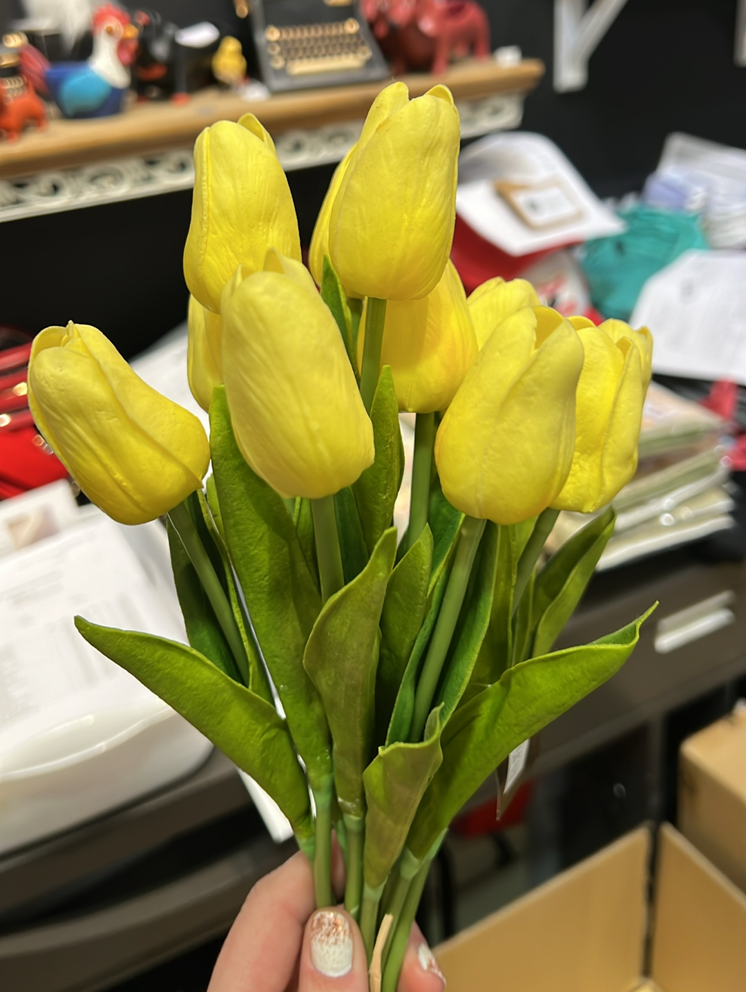 Real Touch Mini Tulips