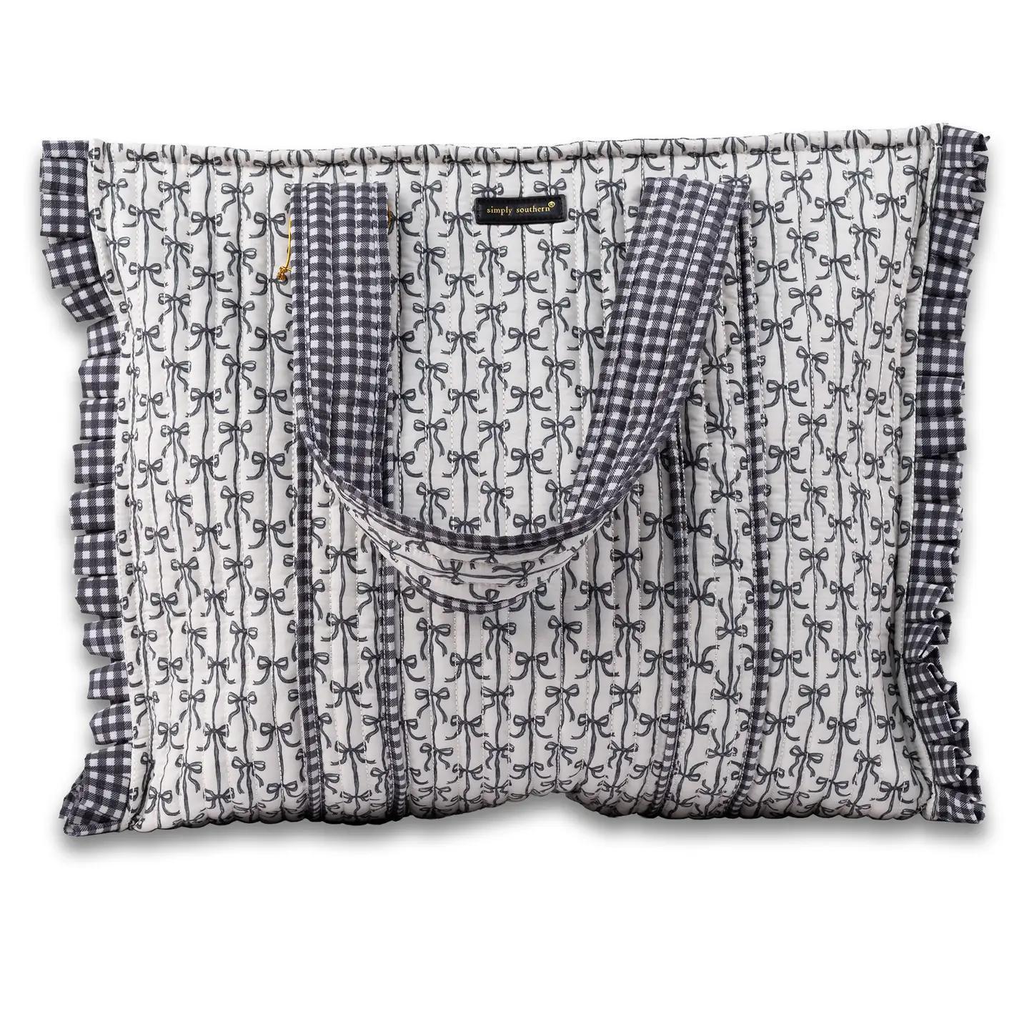 Simply Southern Quilted Tote Bag