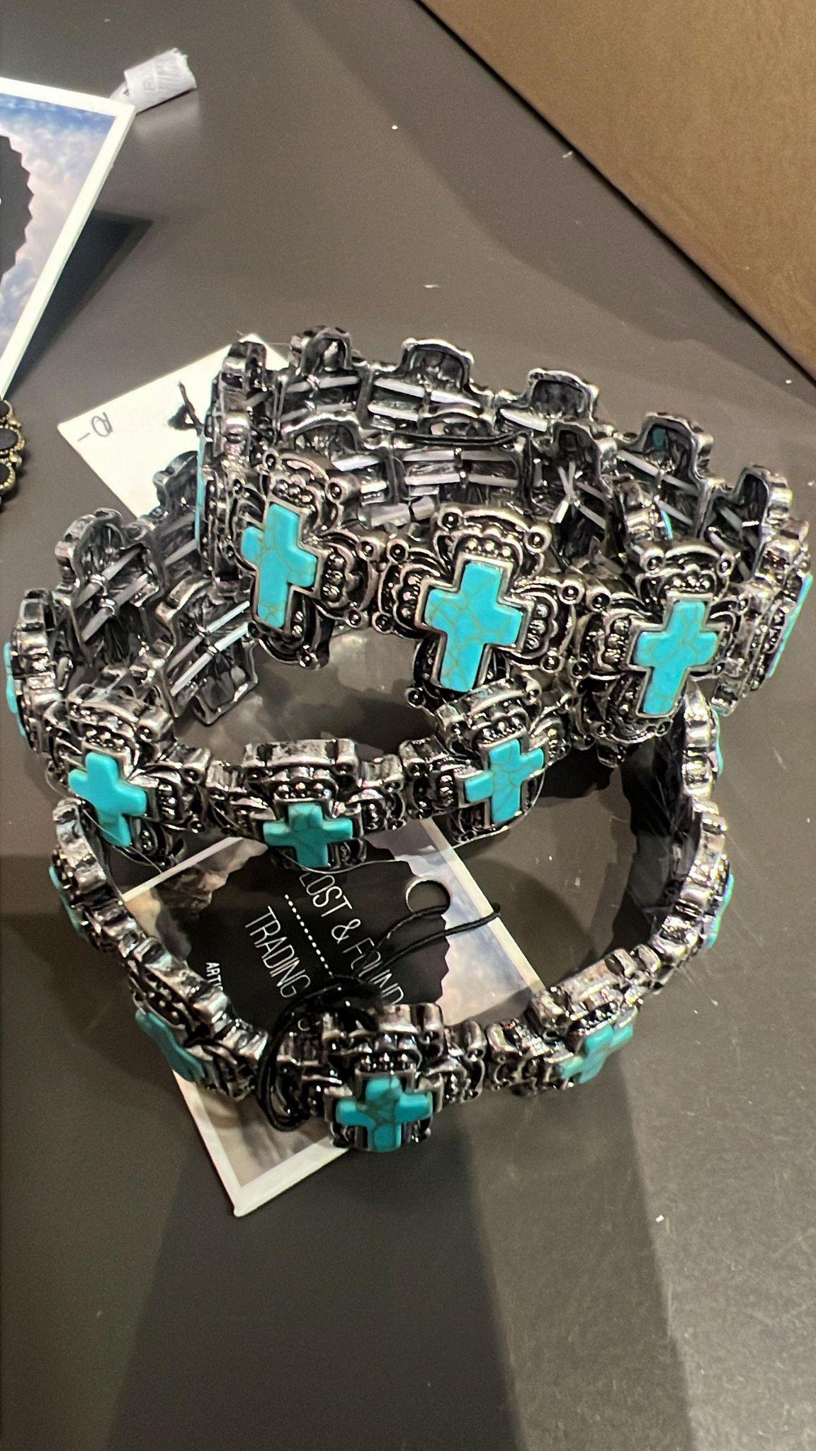Turquoise Western Bracelet