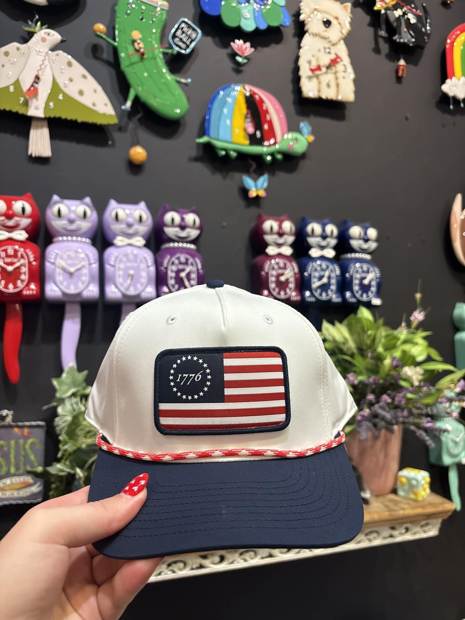 Men's American Flag 258 Hat