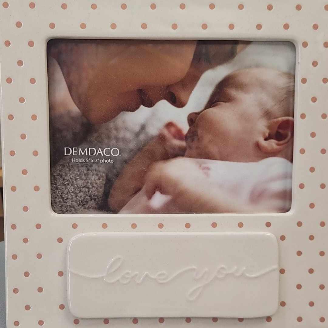 Love You Pink Frame