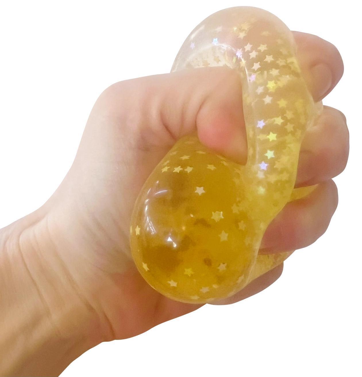 Zorbitz Marshmello Sparkle Squishy Ball