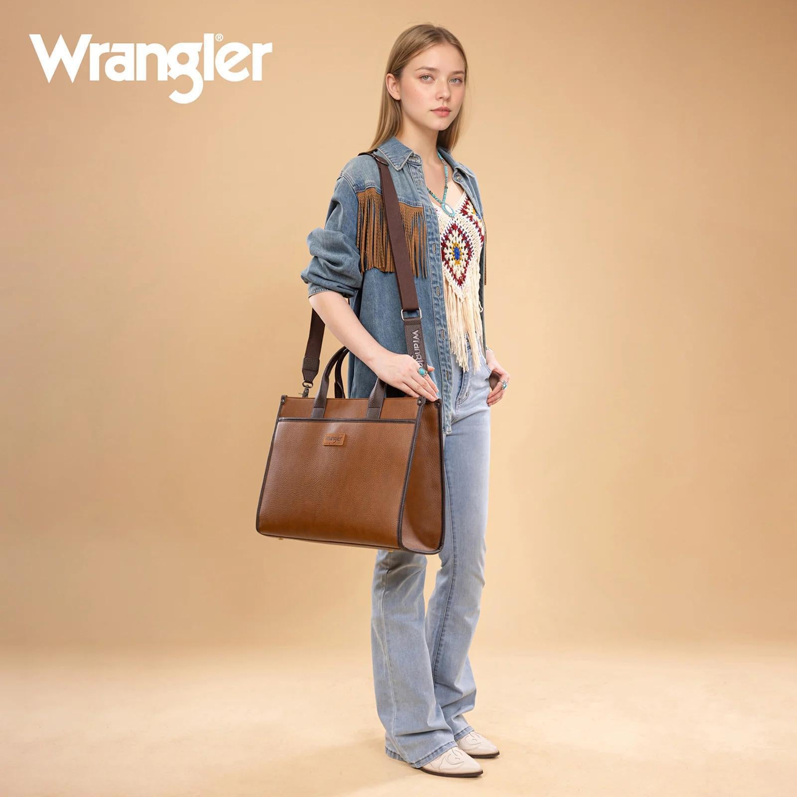 Wrangler Carry-All Large Tote Work Tote /Crossbody