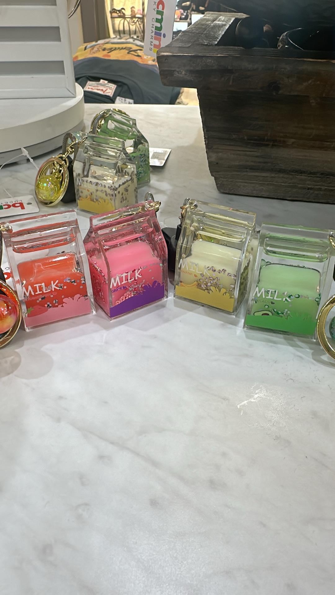 Fruity Milk Key Chain