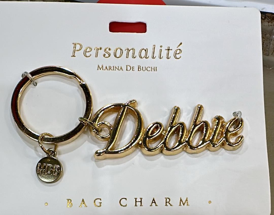 Debbie Bag Charm Keyring