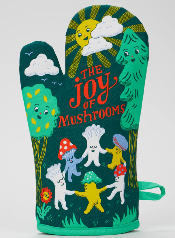 The Joy Of Mushrooms Oven Mitt