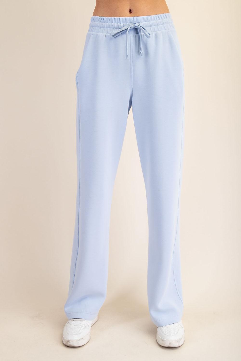 Modal Scuba Straight Pants
