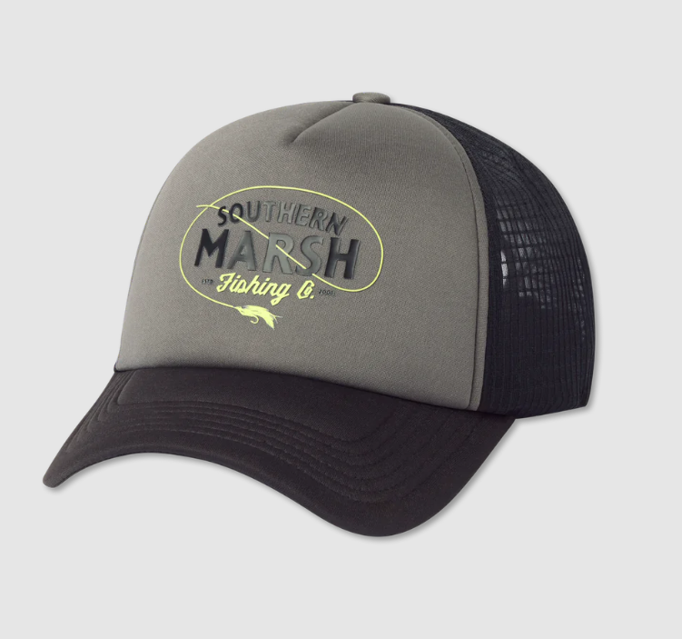 Provo Performance Trucker Hat Fly Loop Midnight Gray