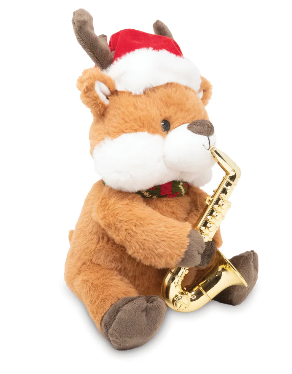 Merry Saxmas Sterling Chipmunk