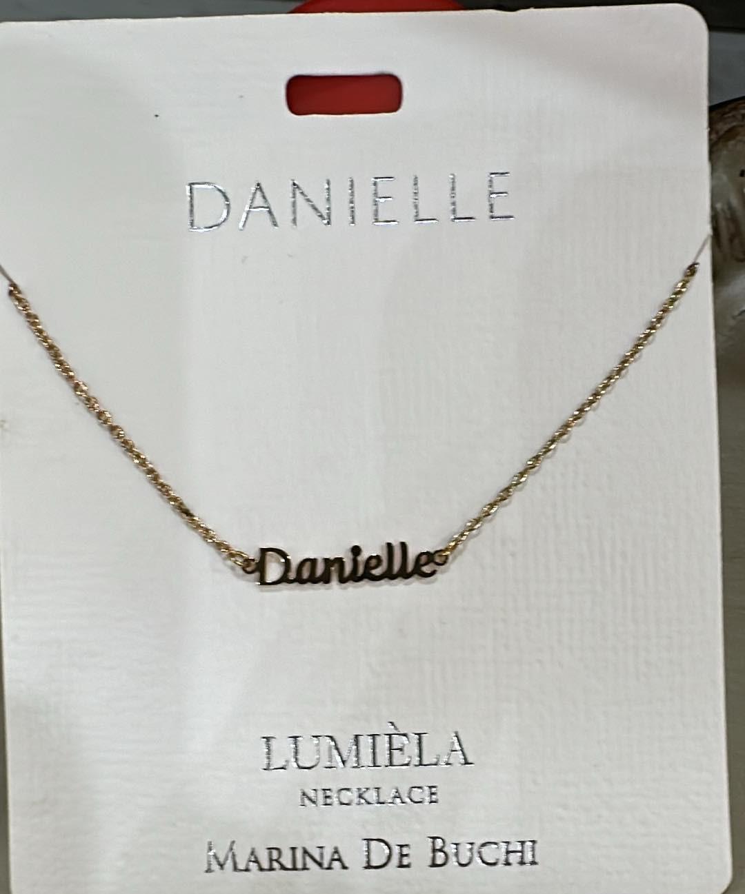 Danielle Name Necklace