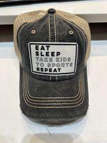Eat Sleep Sports Repeat Hat