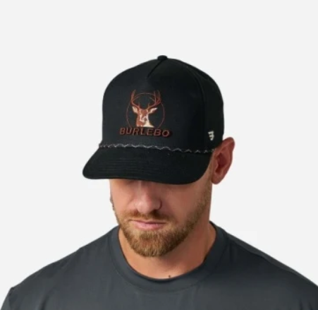 Burlebo Men's Buck Black Cap