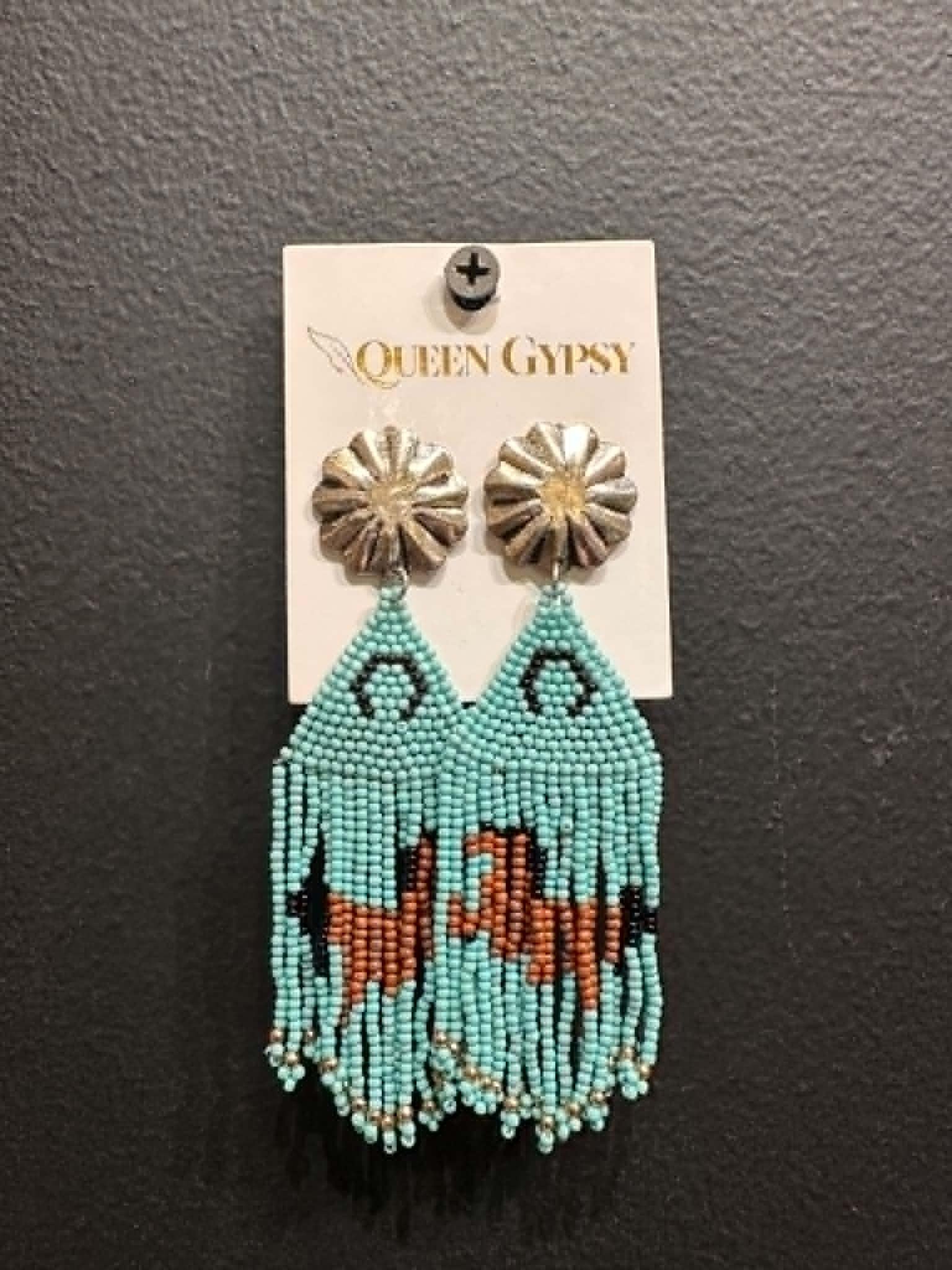 Wild Mustang Fringe Earrings